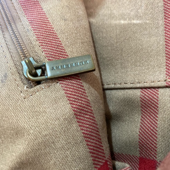 BURBERRY Nylon Handbag (Black) - Picture 8 of 10